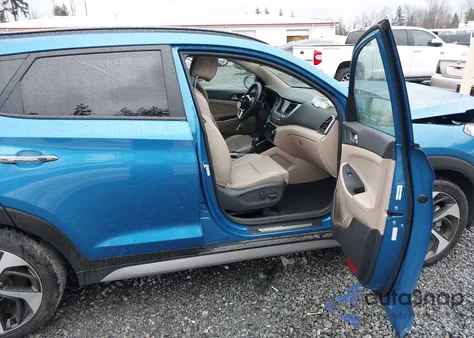 2018 Hyundai Tucson Limited z USA, uszkodzony, nr VIN KM8J3CA2XJU777871